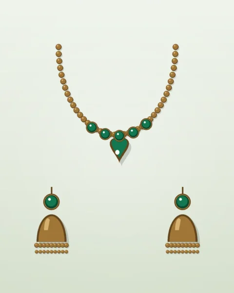 Emerald Temple Set